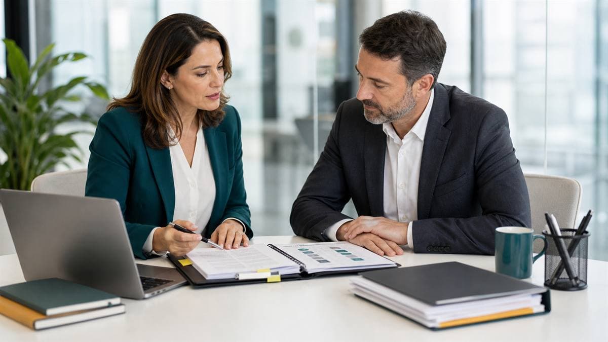 Pyme revisando checklist para cambiar de gestoría online